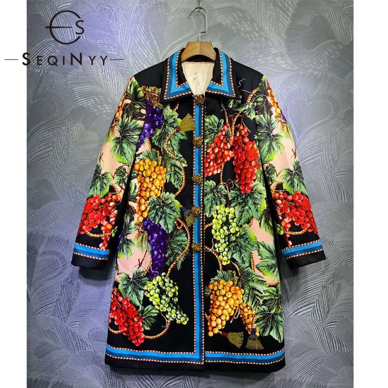 

SEQINYY Sicily Style Set Autumn Winter New Fashion Design Women Runway 2020 Warm Loose Coat + Sequined Vest Dress Vintage Grape