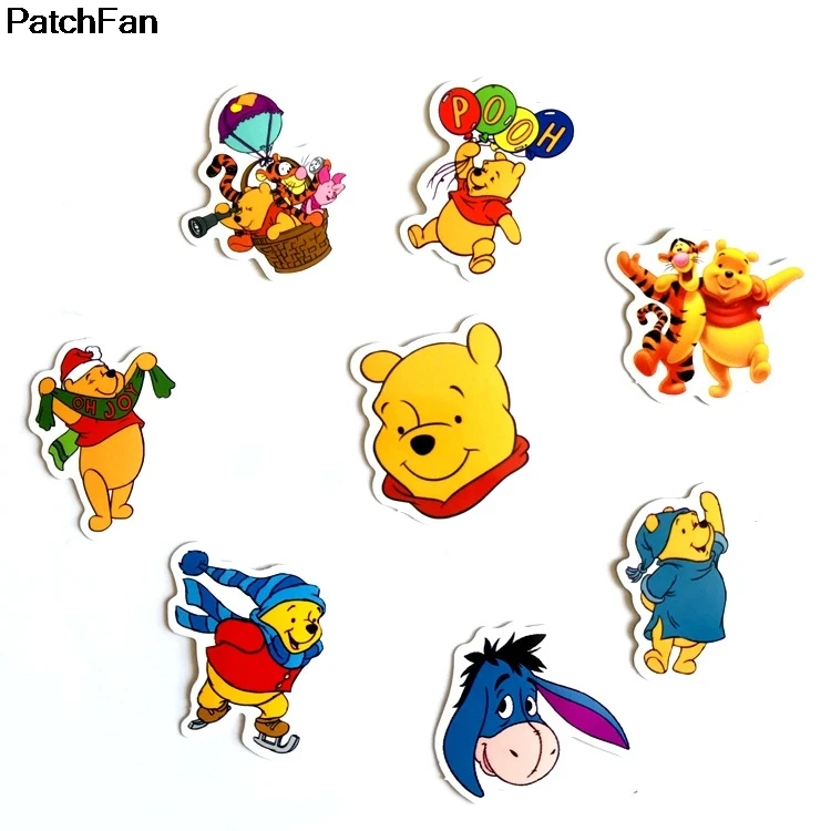 12 компл./лот Patchfan для выведения токсинов, 40 шт мультфильм Симпатичная детская игрушка Стикеры набор «сделай сам» для телефона Чемодан ноутбук для телефона на мотоцикл Водонепроницаемый Стикеры A2590