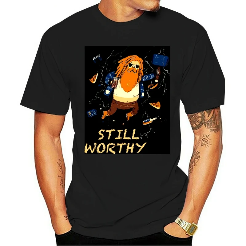 

Thor Worthy T-Shirt, Drinking Endgame Fat Thor Adult & Kids Tee Top Oversized Tee Shirt