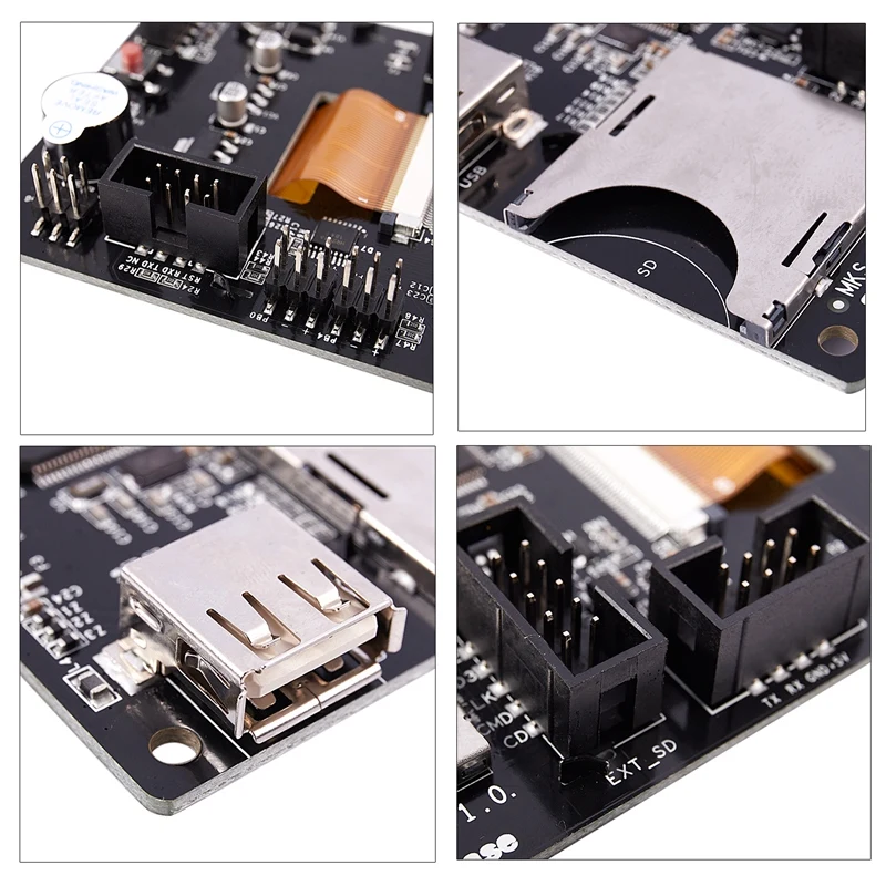 Makerbase 3d принтер дисплей MKS TFT35 V1.0 контактный экран с 3,5 дюймов полноцветный экран цветной дисплей