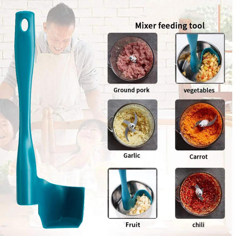 1Pc Rotating Mixer Spatula Termomix For Kitchen Rotating Scraper Removing Scooping &Portioning Food Processor Thermomix TM5/TM6