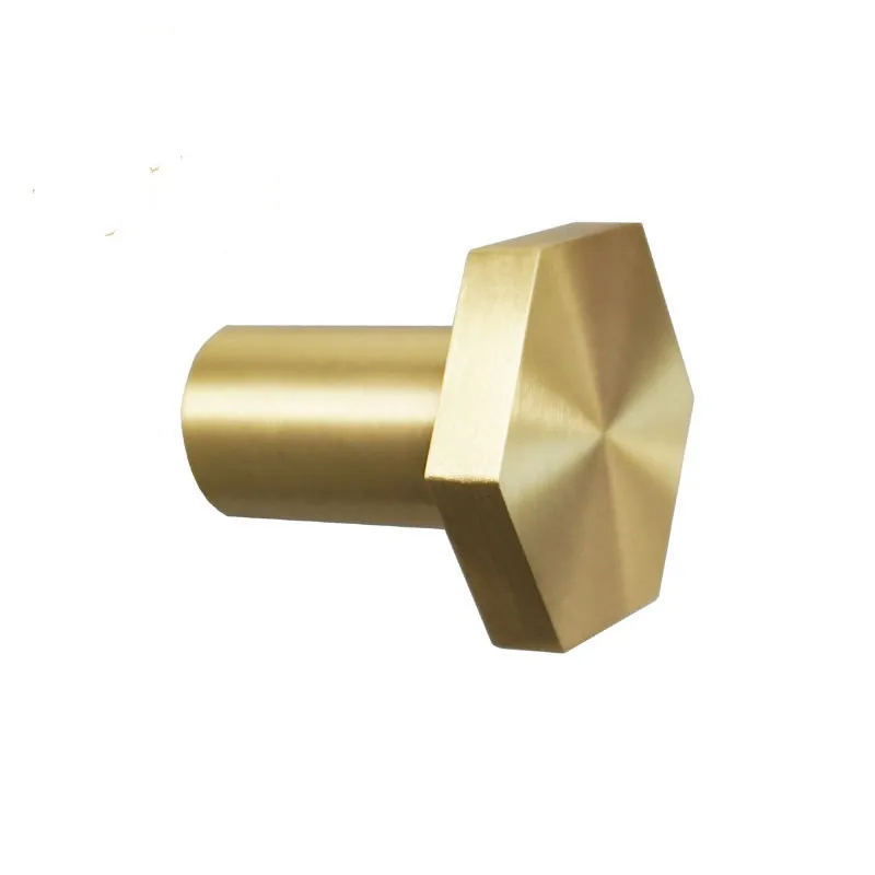 Современный латунный настенный крючок крючки для пальто искусственный Золотой