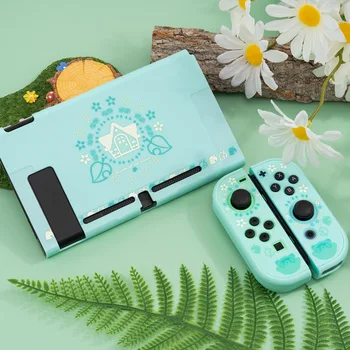 

Leaf House Switch Protective Shell Anti-fall Hard Cover Back Grip Shell NS Game Console Box Case For Nintendo Switch Accessories