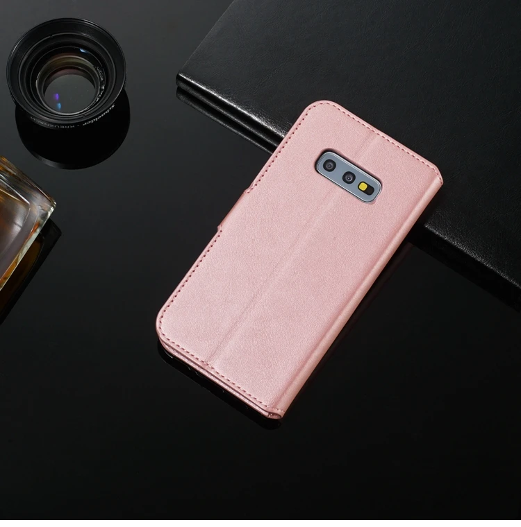 Кожаный флип-чехол для samsung Galaxy A6 A7 A8 A520 S10e S10 S9 S8 плюс S7 край J1 J5 J7 J3 J5 J7 J4 J6 плюс Чехол