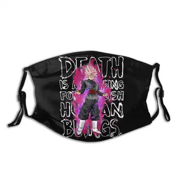 

Summer Dragon Ball Super Goku Black 3D Print Reusable Mask Amazing Anti Haze With Replaceable Filters