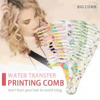 

Large Wide Tooth Combs Of Hook Handle Detangling Reduce Hair Loss Comb Pro Hairdress Salon Dyeing Styling Brush Tools