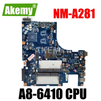 

free shipping For Lenovo G50-45 Laptop Motherboard ACLU5/ACLU6 NM-A281 with A8-6410 CPU G50-45 mainboard motherboard 100% Tested