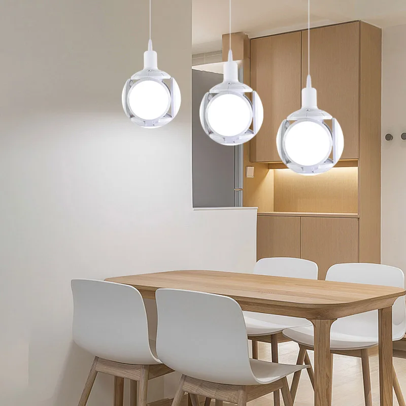LED Bulb E27 40W 9W Cold White Warm White AC 220V 240V Bombilla Spotlight Lampada LED light football UFO lamp LED Bulb for home