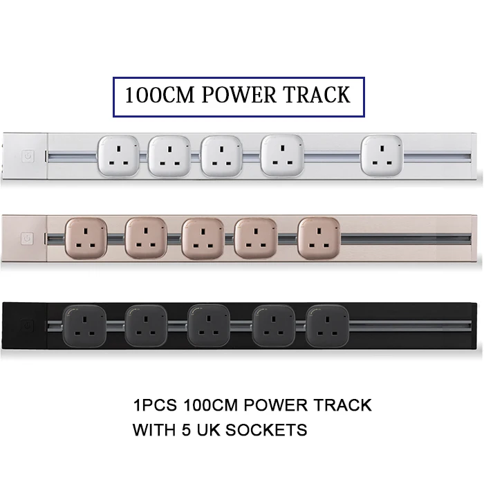 5 UK Sockets JOHO в продаже, комбинация, 100 см, Tomada, Usb, настенная розетка, ЕС, 2 usb порта, офисные розетки для кухни, спальни - Тип: 5 UK Sockets