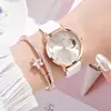 Women Fashion White Watch Quartz Leather Ladies Wristwatches 2023 New Brand Simple Number Dial Woman Clock Montre Femme 1