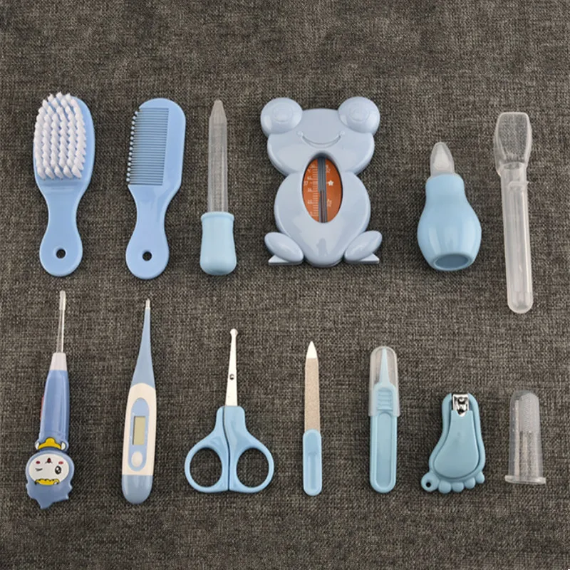 Набор кистей для ухода за ногтями для новорожденных детей, 4 шт./компл. и 13 шт./компл