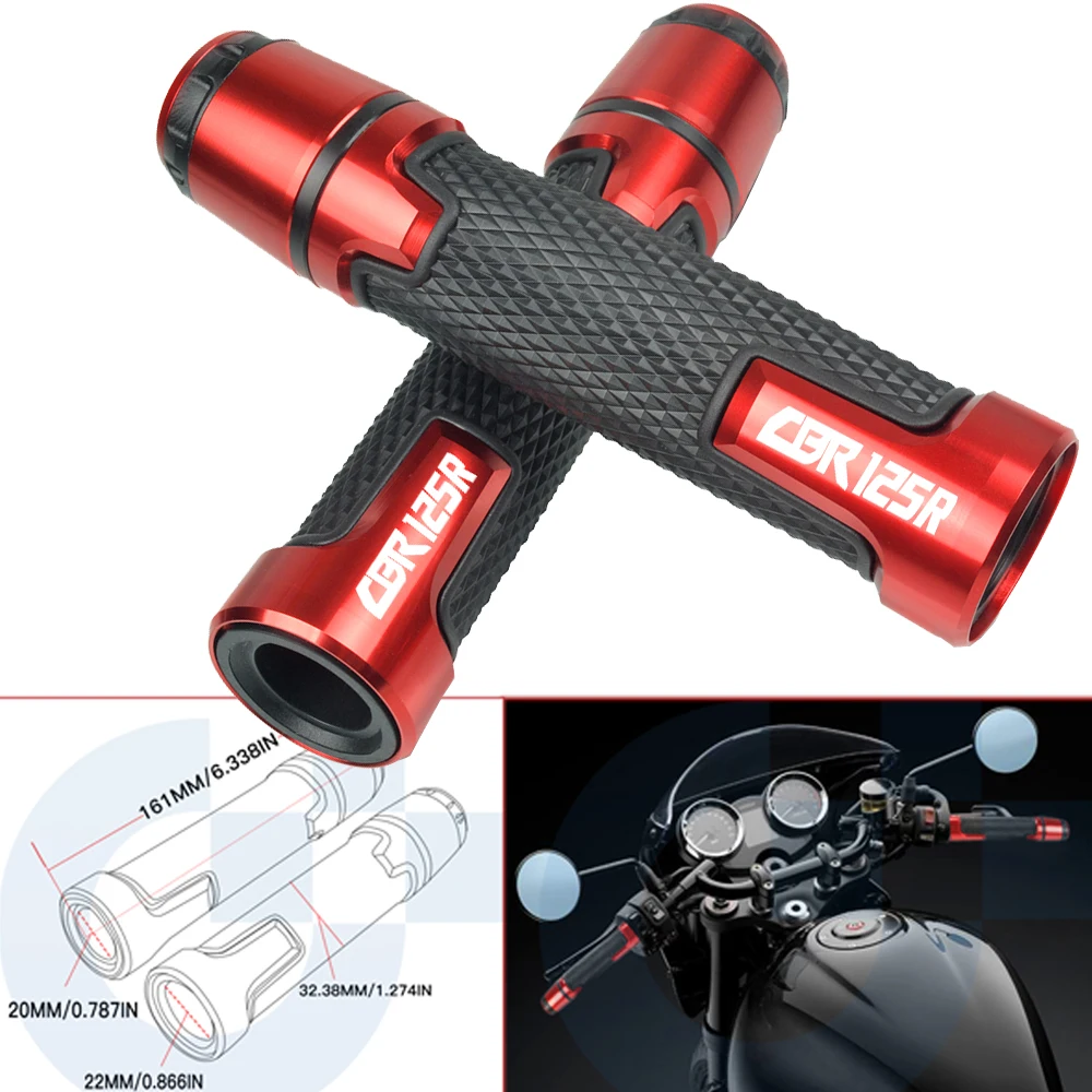 Для Honda CBR125R CBR 125R CBR125 R 2011- CNC алюминиевый мотоцикл Руль рукоятки и рукоятки