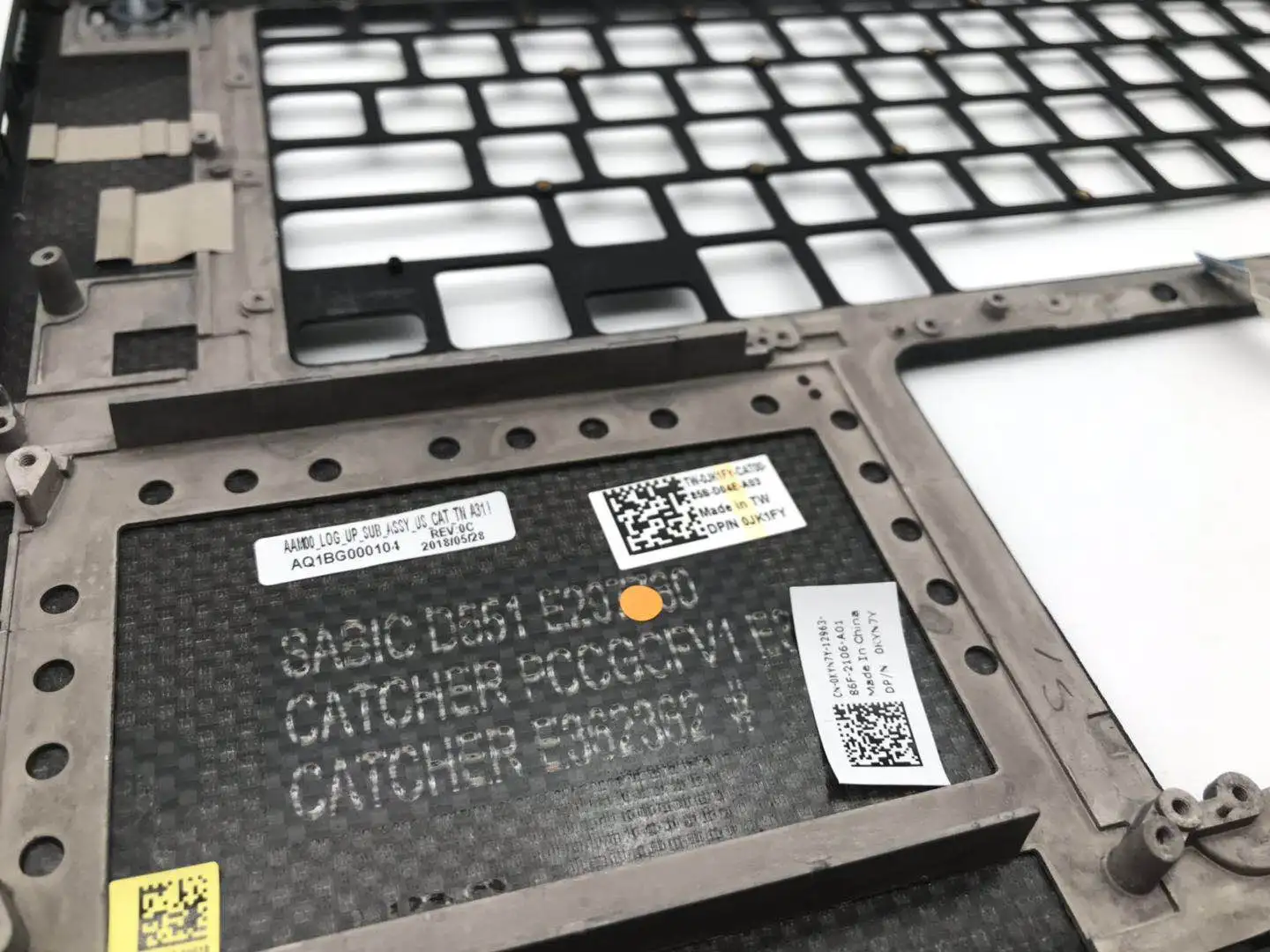 Новинка чехол для рук DELL XPS 15 XPS15 9550 M5510 пустая верхняя крышка клавиатуры США C