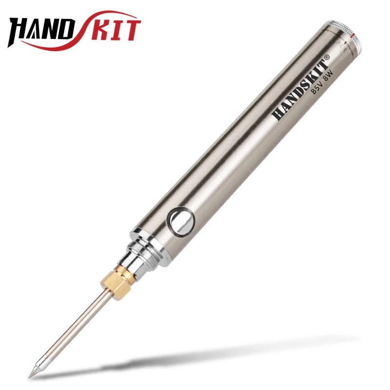 Handskit 5V 8 W Soldering Iron Wireless Charging Soldering Iron Mini portable Battery Soldering Iron with USB Welding Tools