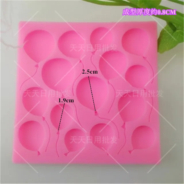 Diy Forró Léggömb Szilikon Fondant Penész Cukor Kézműves Torta Dekorációs Szerszámok Gumi Paszta Csokoládé Cukorkák Formái - Image 3