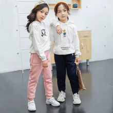 Детские брюки; сезон осень-зима; спортивные брюки из плотного бархата и хлопка с рисунком животных; детская одежда; брюки с хлопковой подкладкой для мужчин и девочек