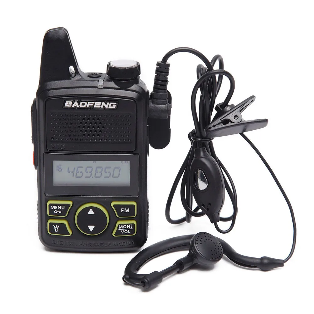 10 шт. наушники гарнитура для UHF400-470 20CH BF T1 портативный Ham FM CB радио портативный трансивер