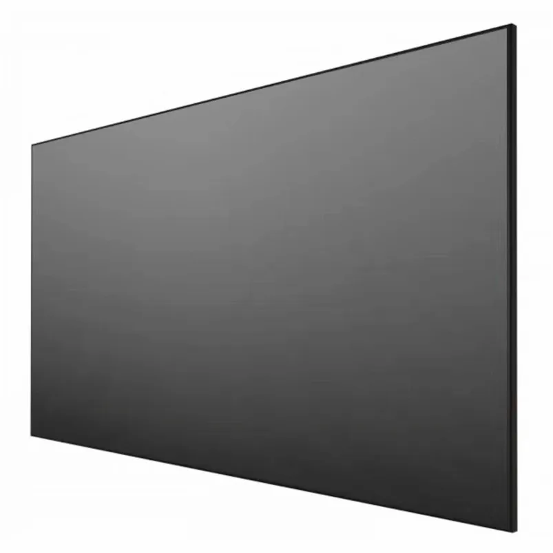 

Mivision 2.35:1 8K New level acoustics projection screen, ALR ambient light rejection slim bezel fixed frame screen