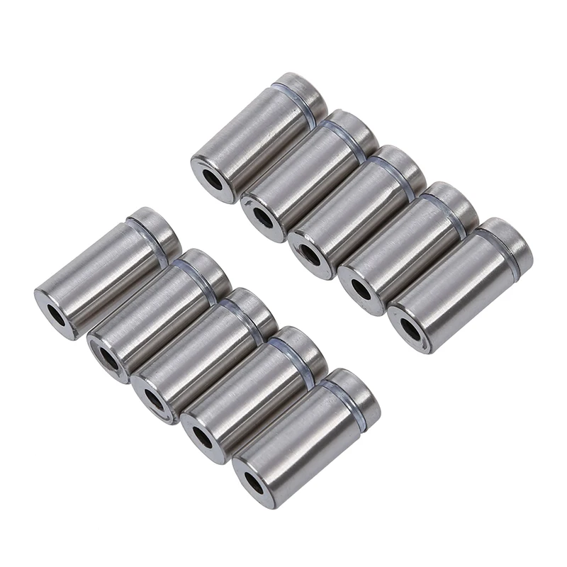 Горячая XD-10pcs из нержавеющей стали рекламные гвозди стеклянная стена разъем противостояние 0,98