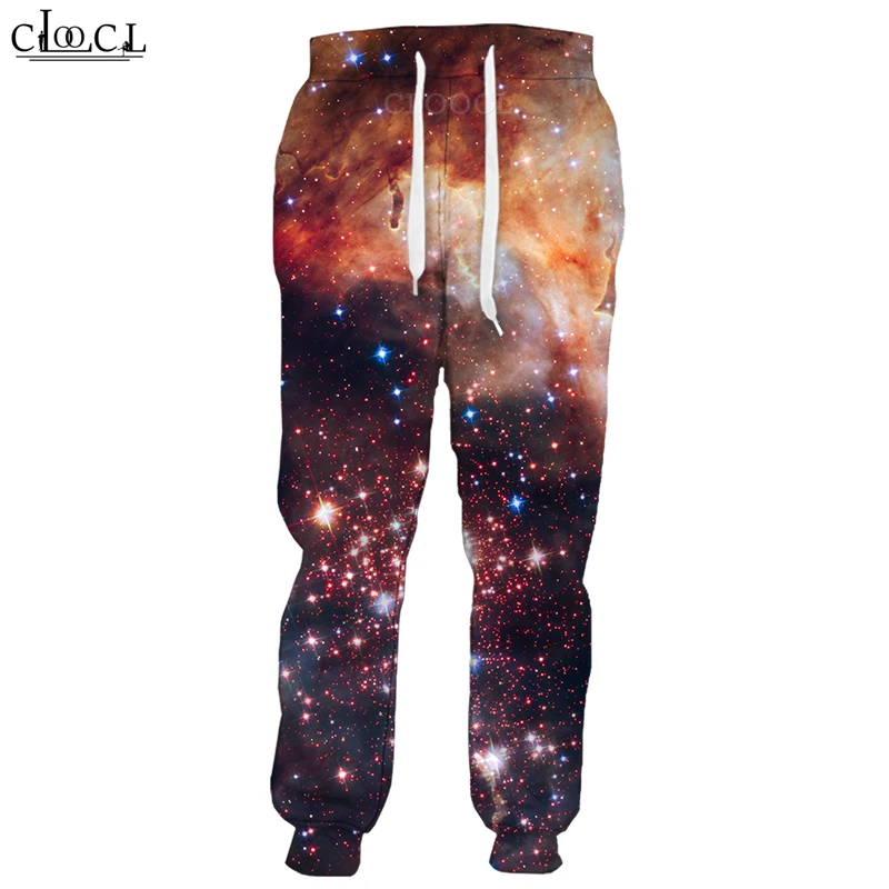 

universe outer space Starry sky Trousers Men Women 3D Print Casual Sweatpants Harajuku Streetwear Style Jogging Pants T407