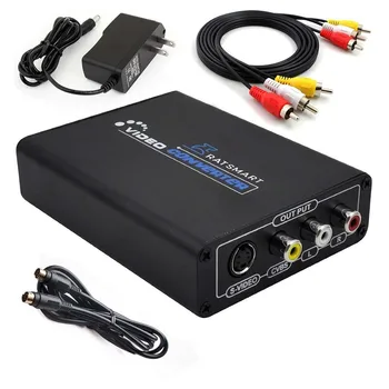 

HD Audio Video Converter Stereo Output Adapter plug and play No-driver Video Converting Devices automatically recognize HDCP