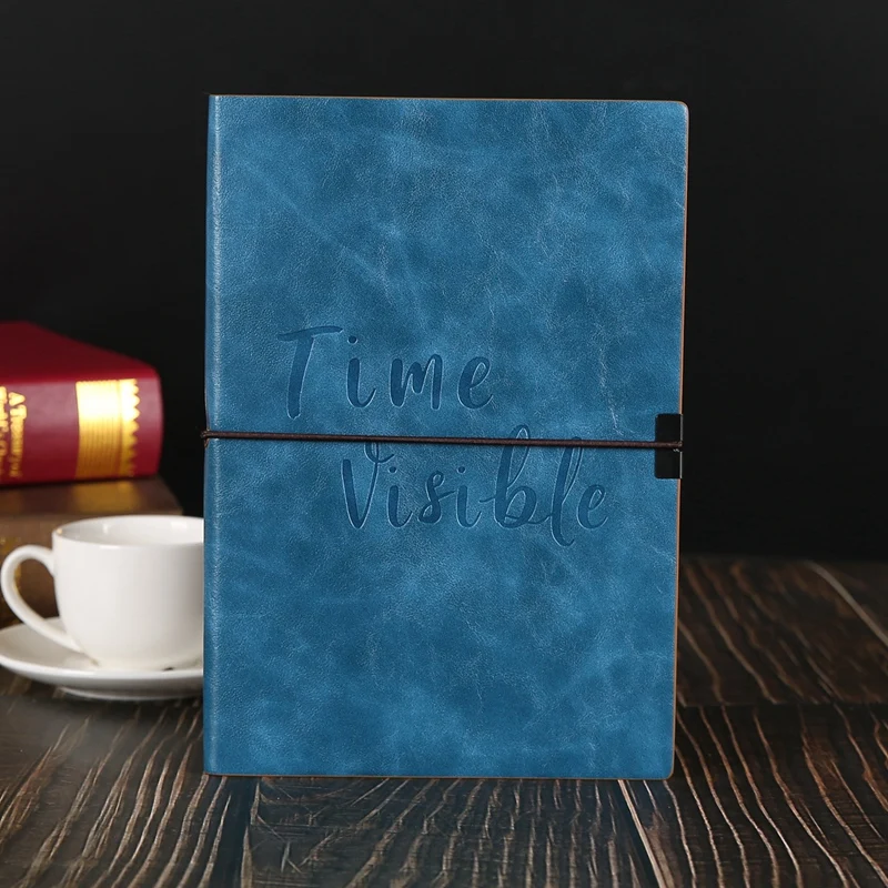 

HOT-Soft Surface Bandage Office Notebook Travel Elastic Band Diary