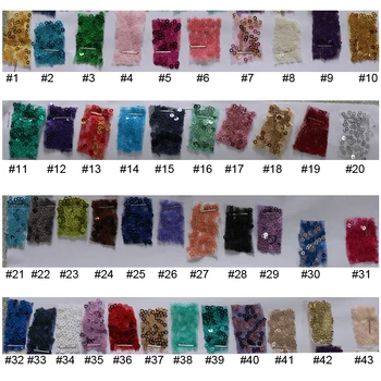 

High Quality Dress Sequin Fabric Any Colors Available 0.5 M Price