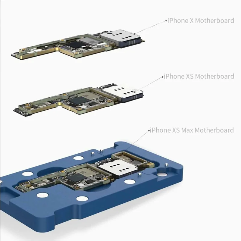 Qianli средний слой реболлинг платформа для iPhone X/XS MAX материнская плата BGA реболлинг приспособление держатель печатной платы джиг доска платформа