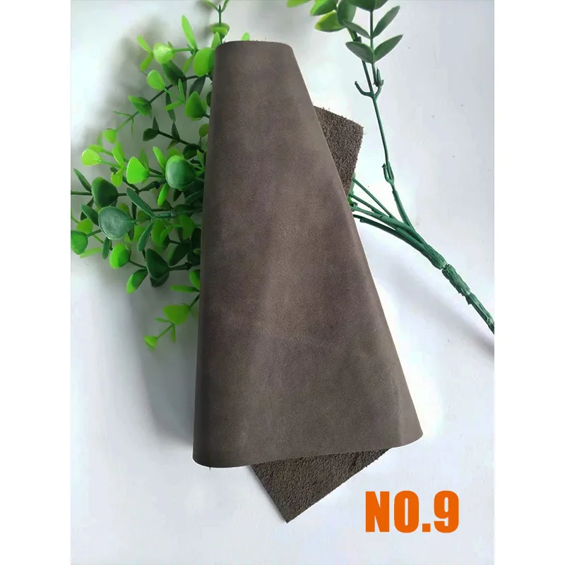 NO.9 20*30 см кожа из воловьей кожи растительного дубления кожа для DIY ручной работы художественные кожаные аксессуары кошелек сменная сумка ремешок для часов - Color: NO.9