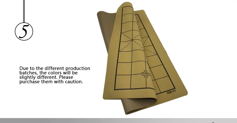 Easytoday Chinese Chessboard Synthetic Leather Chess Games Accessories One Side Games Standard Chinese Chess Board (5)