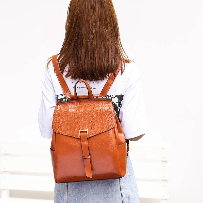 nuevo mujer mochila de alta calidad de marca de cuero de mujer mochilas de mochila de calidad de gran capacidad bolso de es