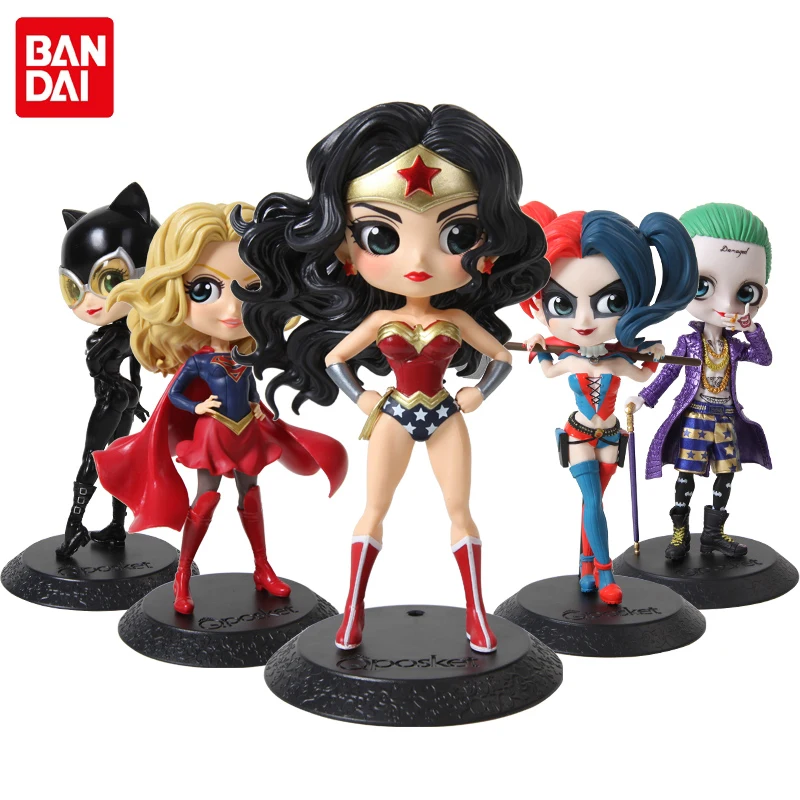 14 см-15 см BANDAI Лига Справедливости чудо-женщина Супермен Женщина-кошка Джокер