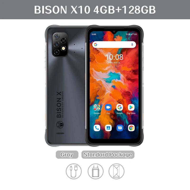 best pocophone [24H Shipping]UMIDIGI Bison X10 X10 Pro 4GB+64GB/128GB Global Smartphone NFC IP68 Helio P60 20MP Triple Camera 6.53"HD+ 6150mAh latest umidigi phone UMIDIGI