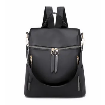 

Women Fashion Nylon Waterproof Backpack Large Lapacity Student Backpack School Bags for Teenage Girls