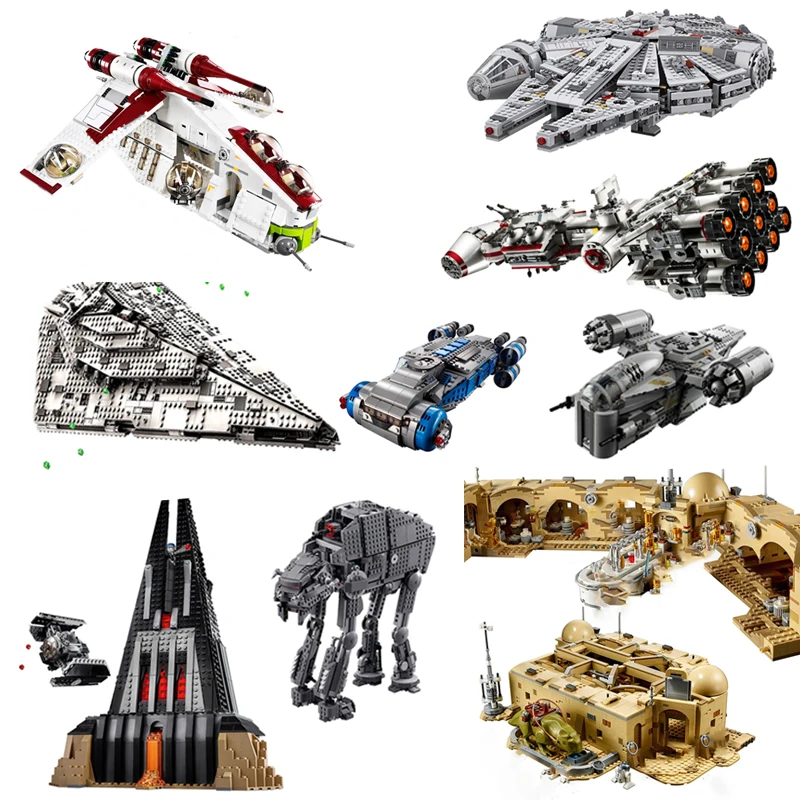 Конструктор MOC Millennium Falcon Legouingly Императорский космический корабль звездная серия