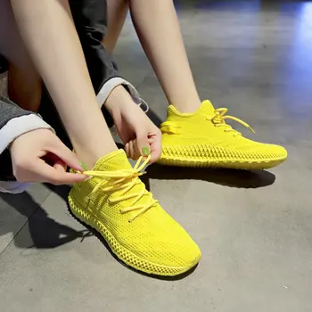 

Women's Autumn new Fashion wild Casual sneakers Outdoor Breathable mesh Running Shoes Woman jogging Sport Shoes C35-52