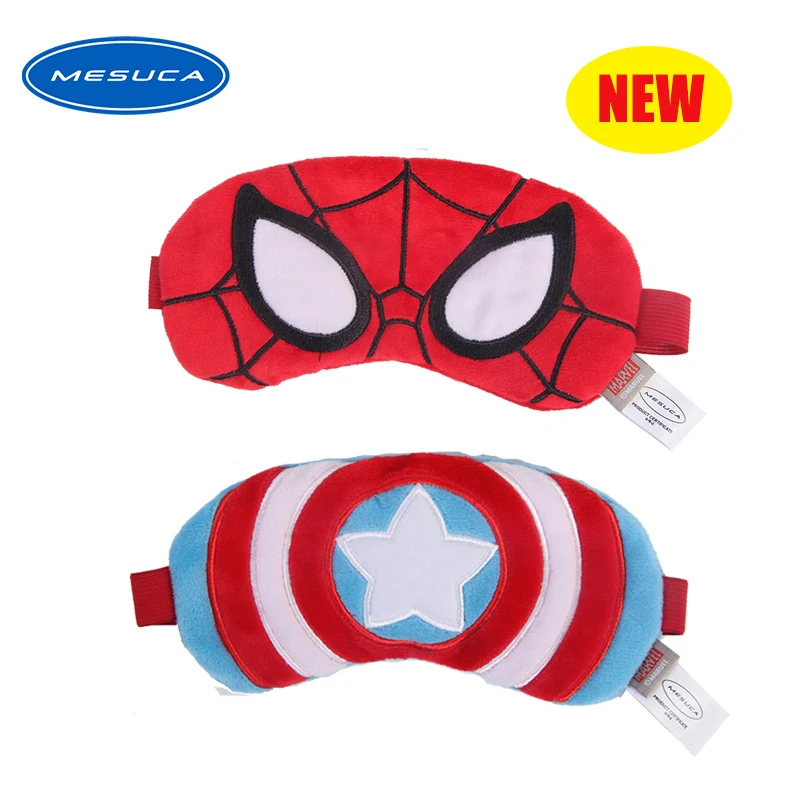 Sale Marvel Sleeping Eye Mask Plush Eye-patch Soft Fashion Eye Cover for traveling