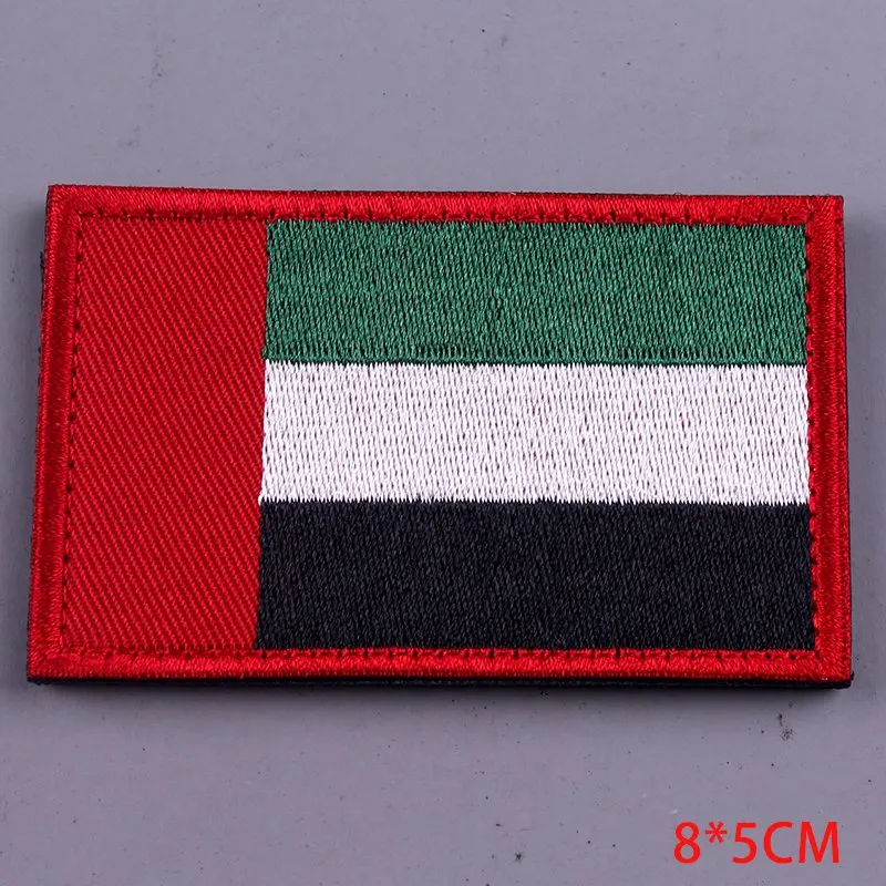Prajna Hook&Loop Tactical Patches Armband Embroidered Army Badge For Clothing Bag Military Country Flag Hook Loop Applique DIY F - Цвет: 0003