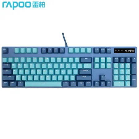 Rapoo V500PRO 104-key mechanical keyboard Black/Blue/Brown/red switch, 5 colors optional, good for office and good for games 