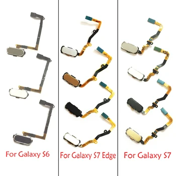 

Home Button FingerPrint Touch ID Sensor Flex Cable Ribbon For Samsung Galaxy S6 S7 edge Replacement Parts