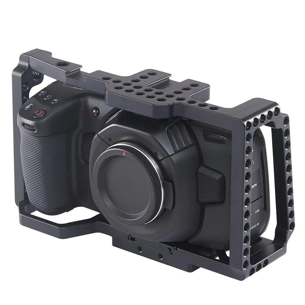Для BMPCC 4K 6K камера защитный чехол Карманный камера защитная крышка металлический корпус чехол для BMPCC 4K 6K аксессуары