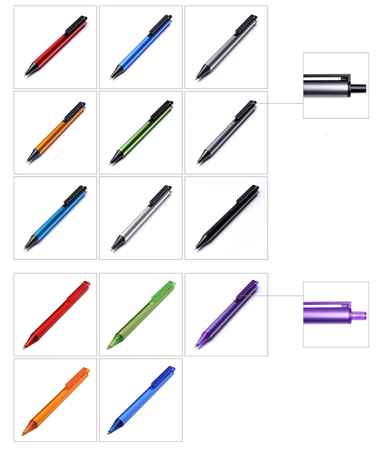 Xiao mi KACO, гелевая ручка с чернилами, металлическая, 0,5 мм, черные чернила, mi ручка для школы, офиса/KACO, черный/красный/синий, заправка