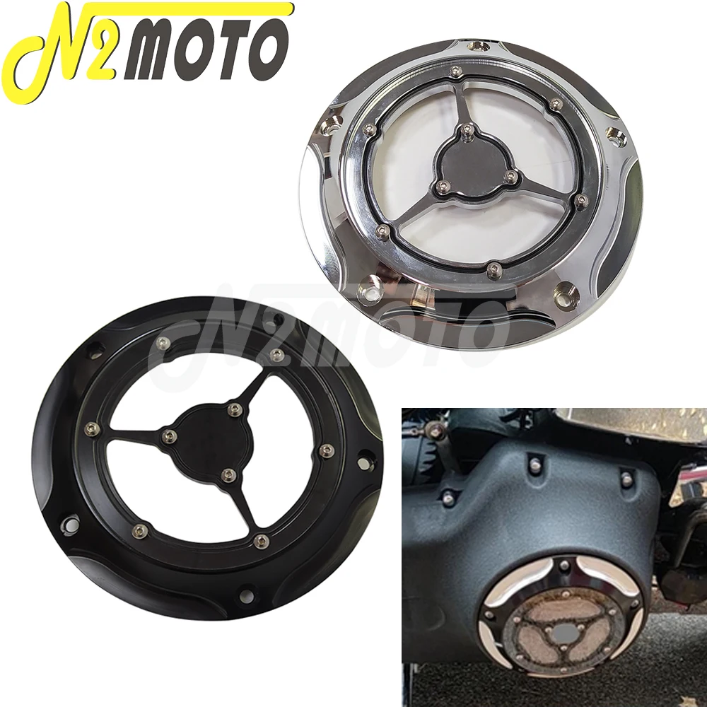 

Черное хромированное покрытие синхронизации для Harley Touring Road King Softail Dyna Fat Boy FXD FLHR FLD FLHTC FLSFB крышка таймера Дерби двигателя