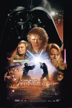 

STAR WARS: EPISODE III - REVENGE OF THE SITH - MOVIE Art print Silk poster Home Wall Decor