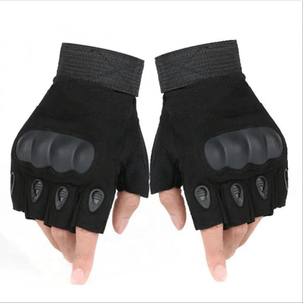 Износостойкие противоскользящие Тактические Военные перчатки для стрельбы на открытом воздухе, мужские перчатки для охоты, рыбалки, перчатки на весь палец или на пол пальца