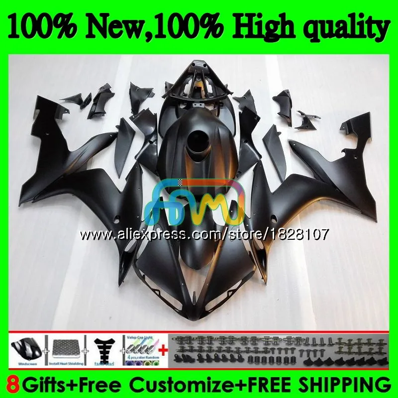 Средства ухода за кожей для YAMAHA YZF R 1 1000 CC YZF-1000 YZFR1 04 05 06 54BS. 13 YZF1000 матовый черный 1000CC YZF R1 YZF-R1 2004 2005 2006 обтекатель