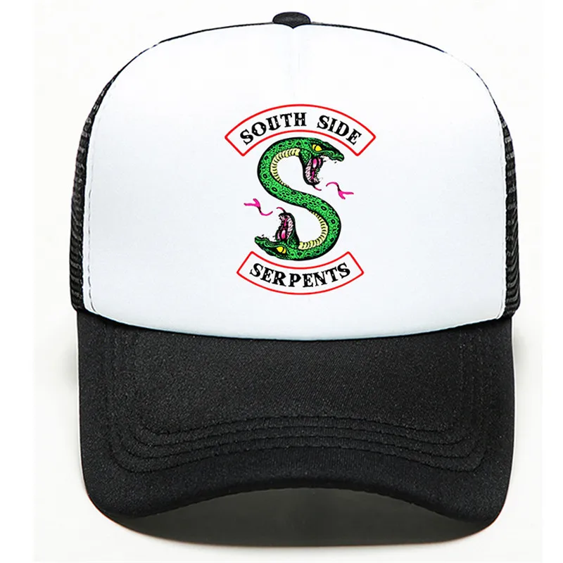 Для костюмированной вечеринки в стиле кинофильма ривердейл Тупоголовым шляпа "South Side serpents" унисекс Арчи бейспольные кепки шляпы