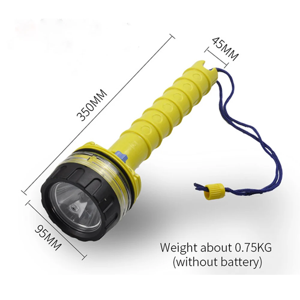 YONSUB подводное погружение вспышка светильник подводный водонепроницаемый светодиодный дайвер светильник фонарь подводная рыбалка светодиодный Дайвинг лампа