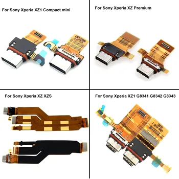 

USB Charging Port For Sony Xperia XZ XZS XZ Premium XZ1 XZ1 Compact mini Charger Dock Socket Connector Port USB Flex Cable