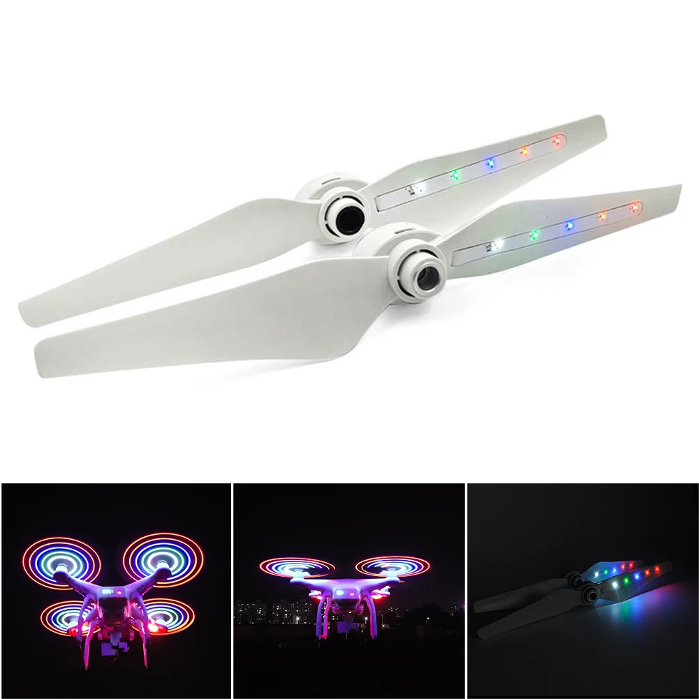 2 шт. пропеллеры для дрона со светодиодный светильник кой|Наборы аксессуаров